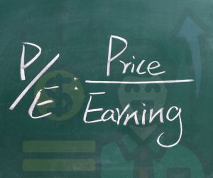 price-to-earnings ratios