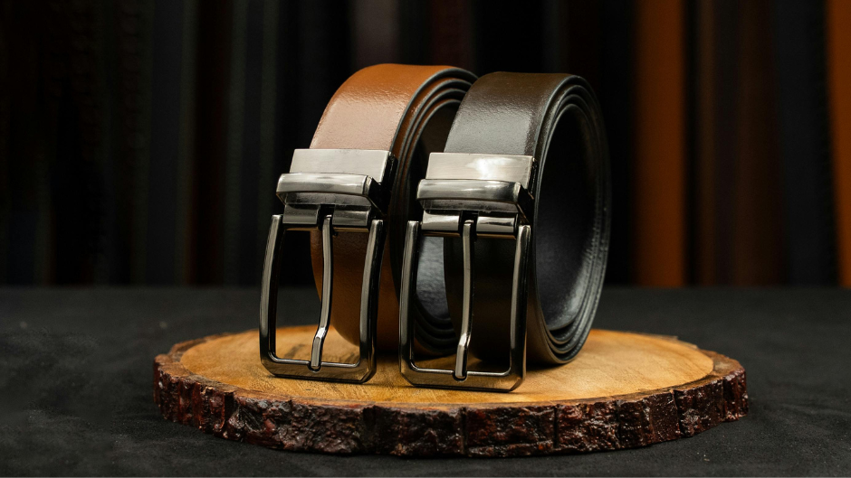 The "Unexpected" Waist: Double Belts & Skinny Ties