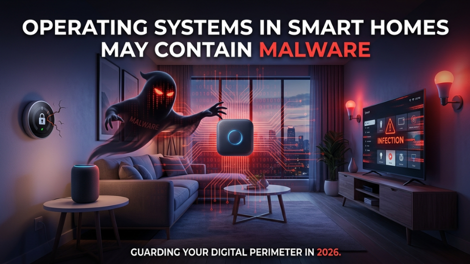 Operating Systems(OS) in Smart Homes May Contain Malware