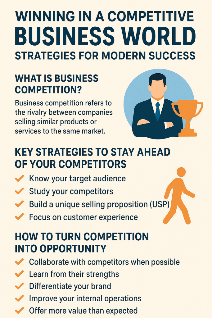 Winning in a Competitive Business World: Strategies for Modern Success