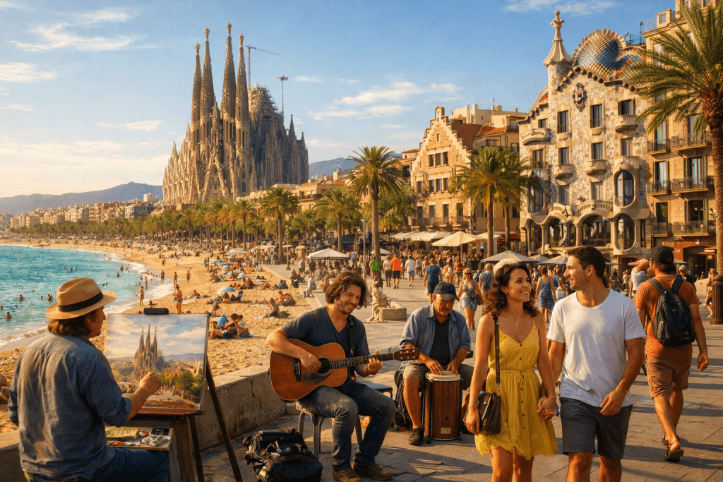 Barcelona, Spain – Art, Beaches & Passion
