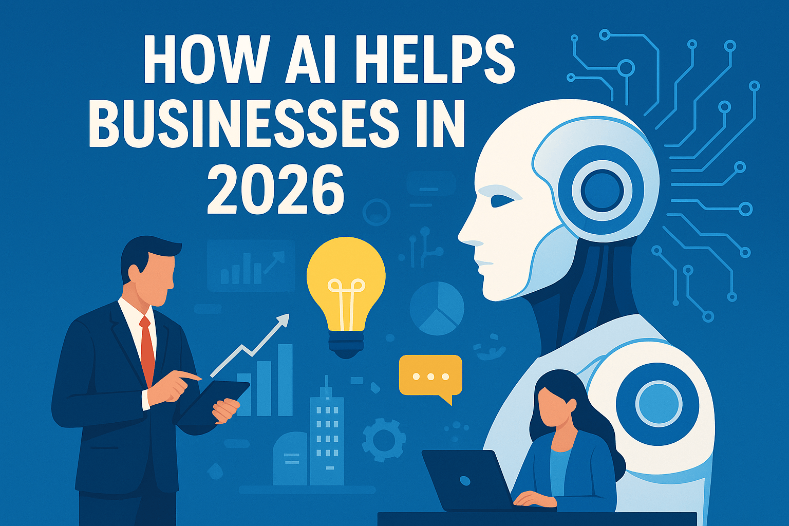 How AI Helps Businesses in 2026: Transforming Growth, Efficiency, and Innovation